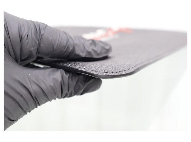 Givenchy Clutch Pochette con Logo Ricamato Nero - vista 7