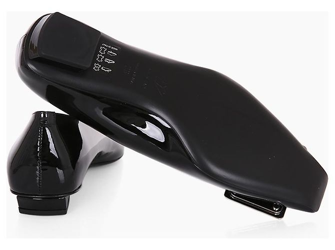Roger Vivier Décolleté Bell Bivière Black Low Heel Pumps - vista 6