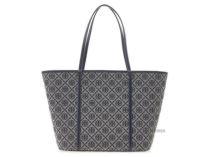 Bolso Tote Monogram Tory Burch de tela - vista 2