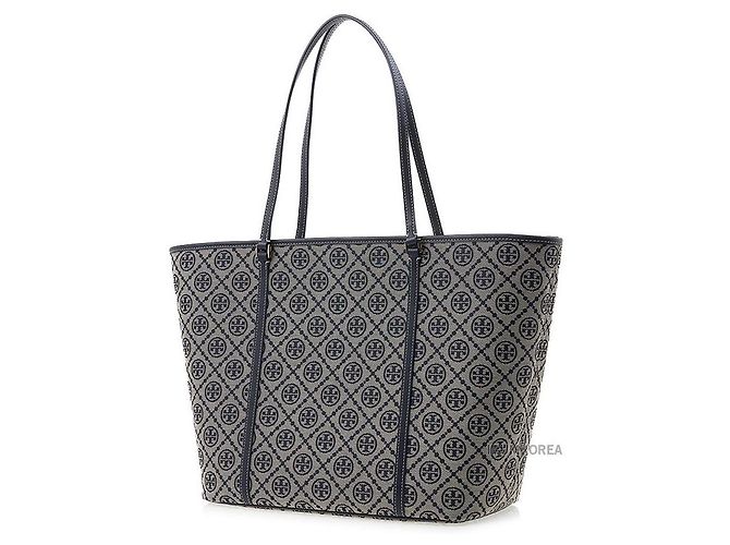 Bolso Tote Monogram Tory Burch de tela - vista 3