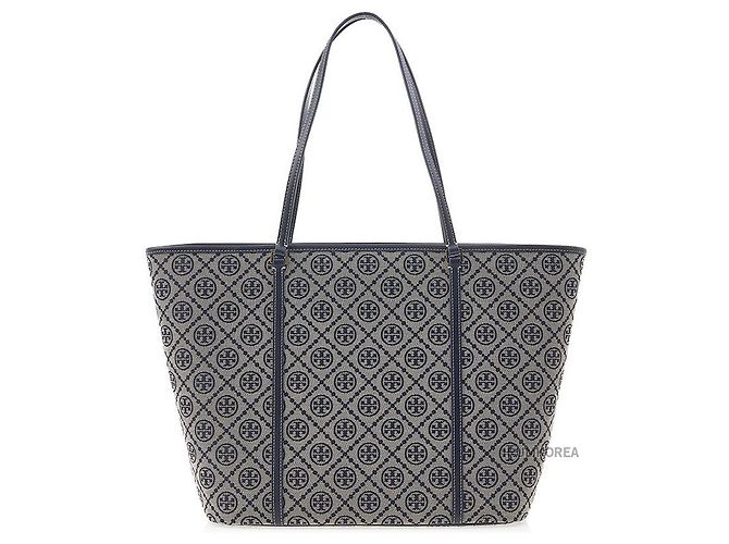 Bolso Tote Monogram Tory Burch de tela - vista 4