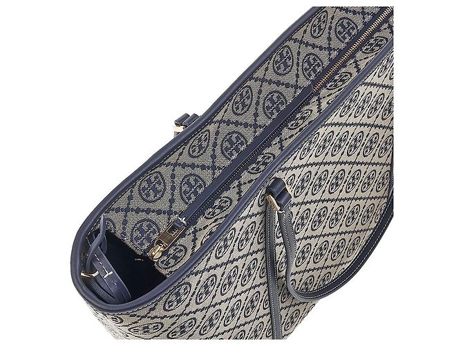 Bolso Tote Monogram Tory Burch de tela - vista 9