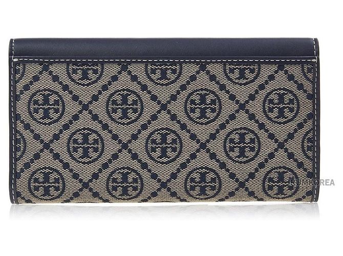 Tory Burch Monogram Long Wallet Stoff - Ansicht 3