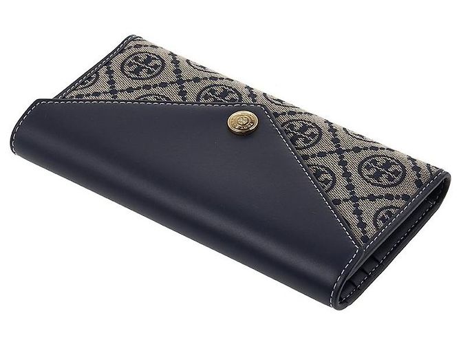 Tory Burch Monogram Long Wallet Stoff - Ansicht 4