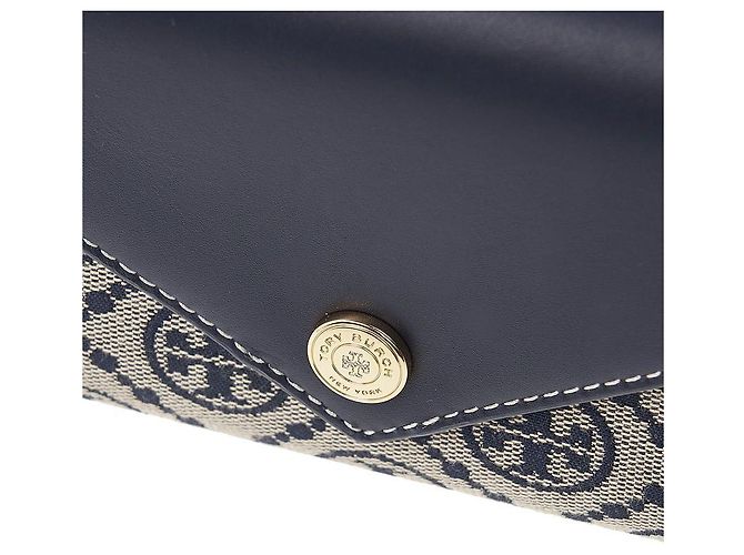Tory Burch Monogram Long Wallet Stoff - Ansicht 6