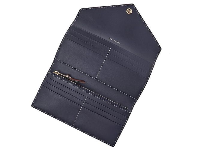 Tory Burch Monogram Long Wallet Stoff - Ansicht 9