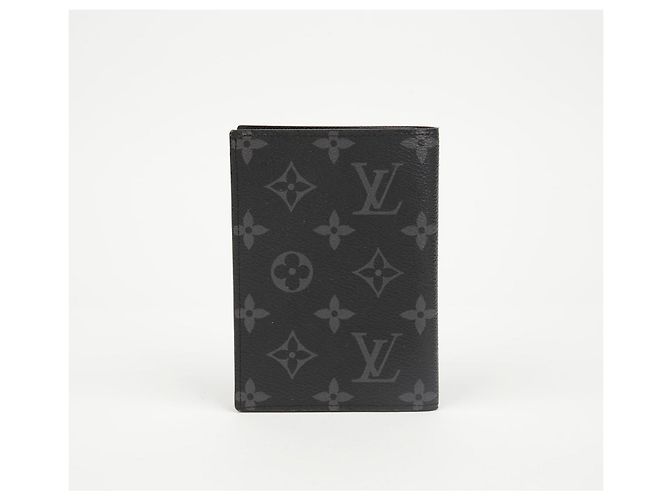 Louis Vuitton Portapassaporto Monogram Eclipse - vista 3