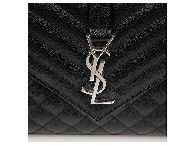 Autre Marque Sac à chaîne moyen enveloppe Monogram Noir - vue 2