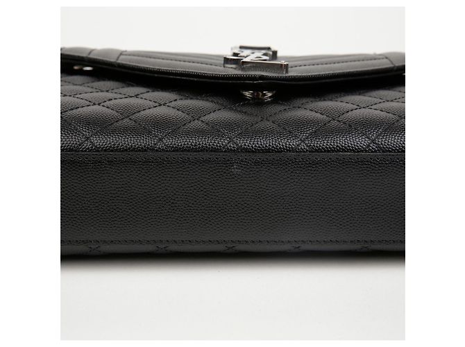 Autre Marque Sac à chaîne moyen enveloppe Monogram Noir - vue 6