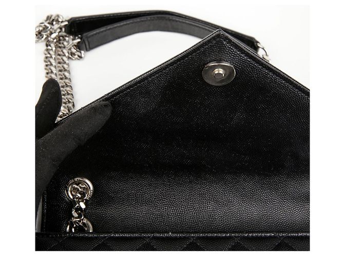 Autre Marque Sac à chaîne moyen enveloppe Monogram Noir - vue 8