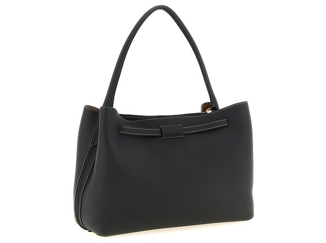 Tod's Borsa in pelle di vitello nera - vista 2