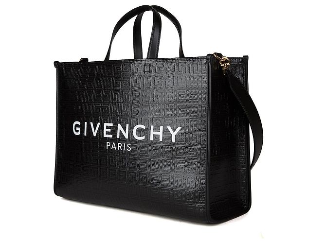 Givenchy Bolso Tote de algodón negro - vista 2