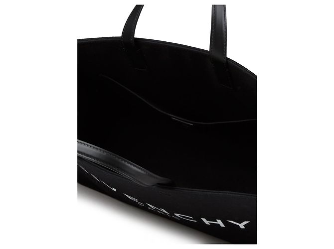 Givenchy Bolso Tote de Algodón Negro - vista 4