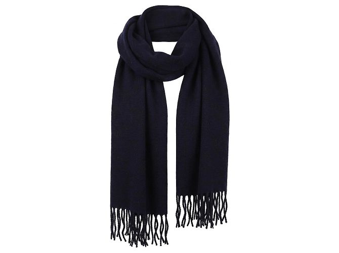 Sciarpa Givenchy in lana nera - vista 2
