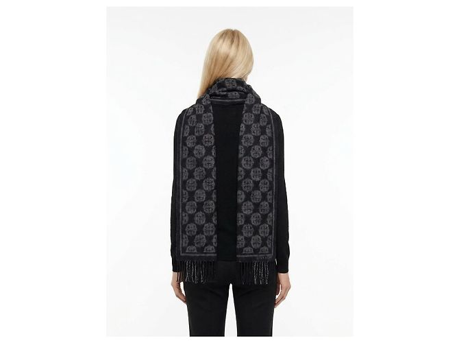 Sciarpa Givenchy in lana nera - vista 4