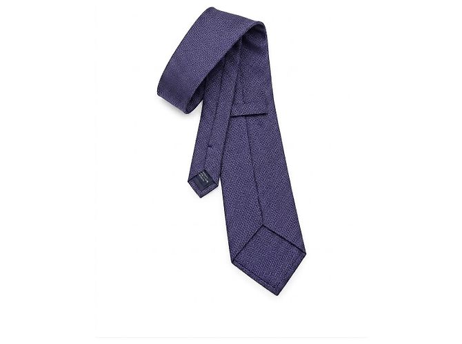 Givenchy Blue Silk Tie - view 2