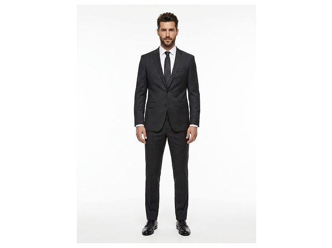 Givenchy Gravata de seda preta e branca - vista 3