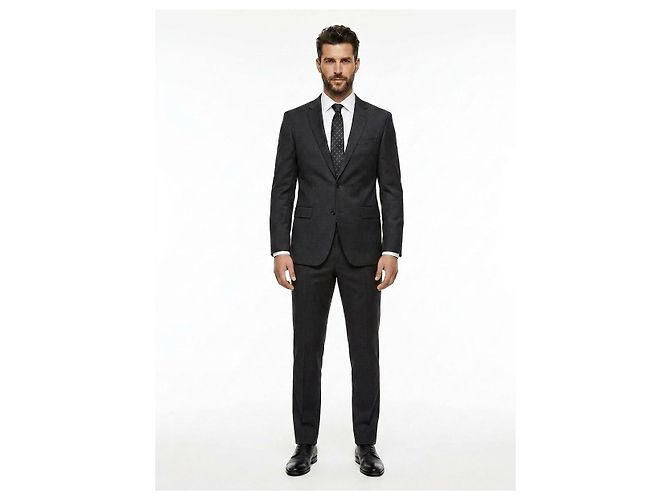 Givenchy Gravata de seda preta e branca - vista 4