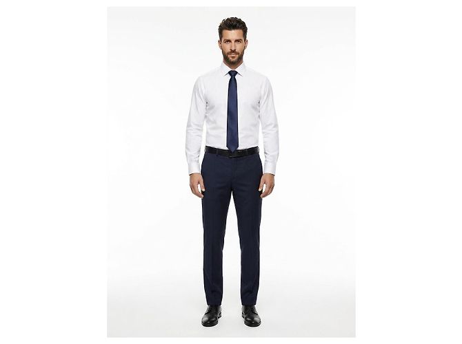 Givenchy Blue Silk Tie - view 3