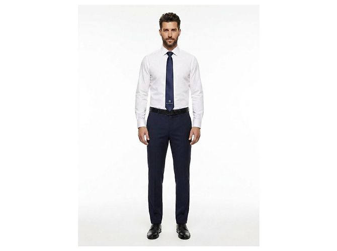 Givenchy Blue Silk Tie - view 4