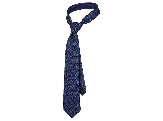 Givenchy Blue Silk Tie - view 2