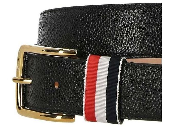Thom Browne Grain Stripe Loop Belt - view 5
