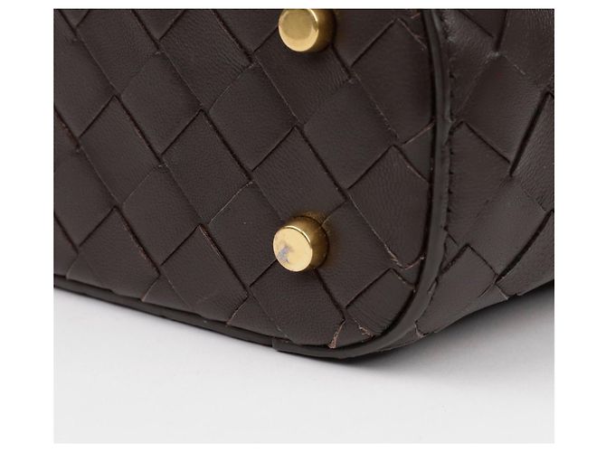 Bottega Veneta Borsa a spalla Mini Tote Vanity Intrecciato - vista 10