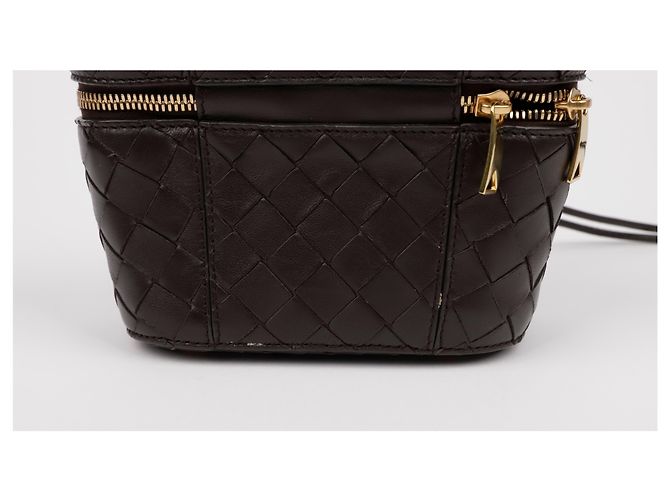 Bottega Veneta Borsa a spalla Mini Tote Vanity Intrecciato - vista 6