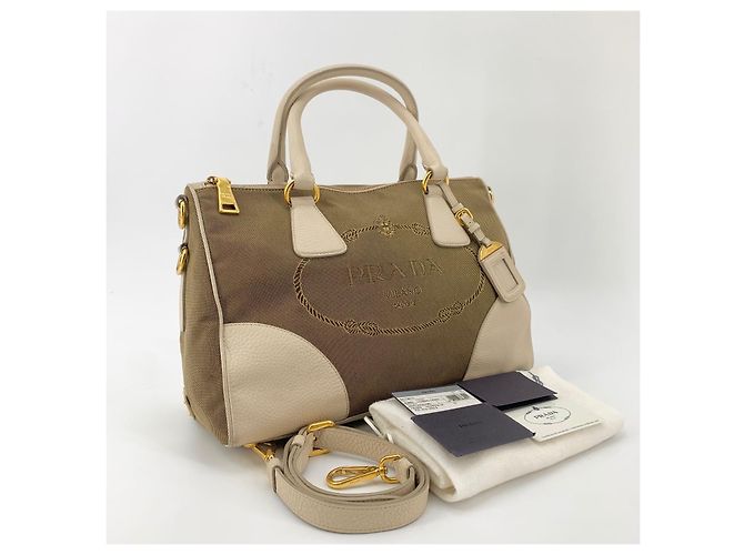 Prada Borsa a tracolla e borsa a spalla Logo Jacquard - vista 2