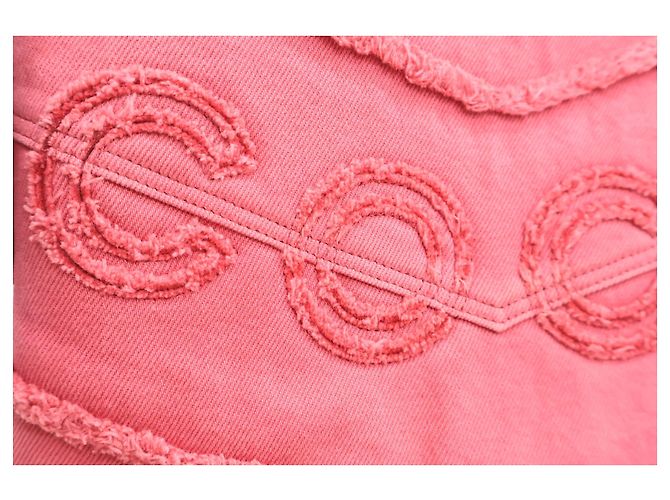 Chanel Clutch Coco Denim Gold Metal - vista 12