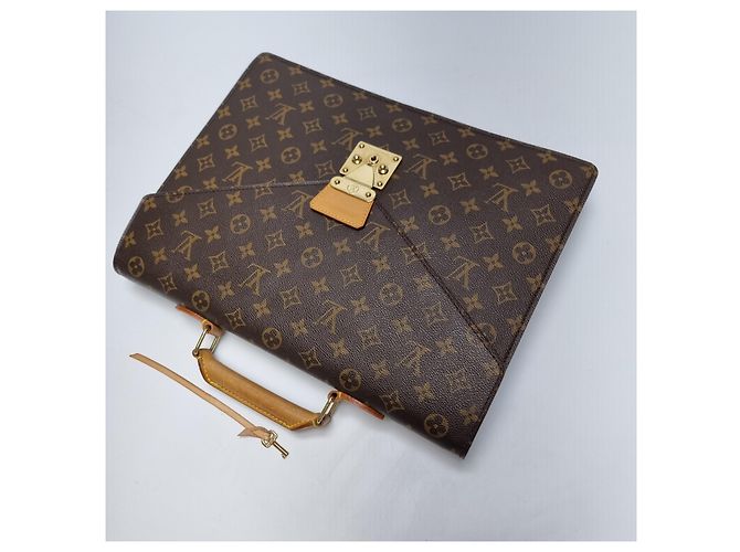 Louis Vuitton Pasta Briefcase Monogram Unissex - vista 11