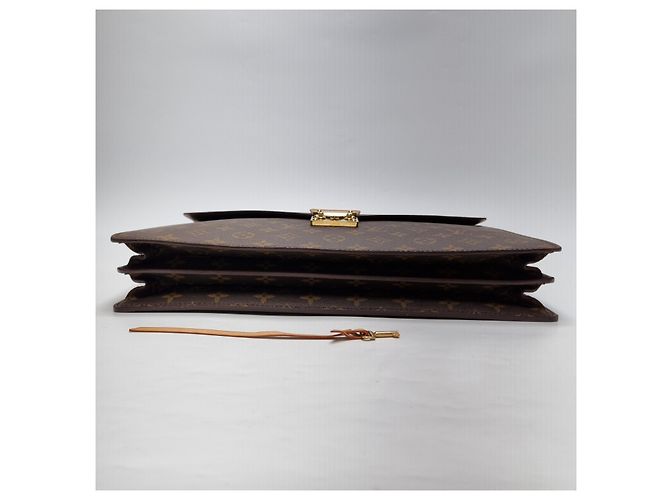 Louis Vuitton Pasta Briefcase Monogram Unissex - vista 15