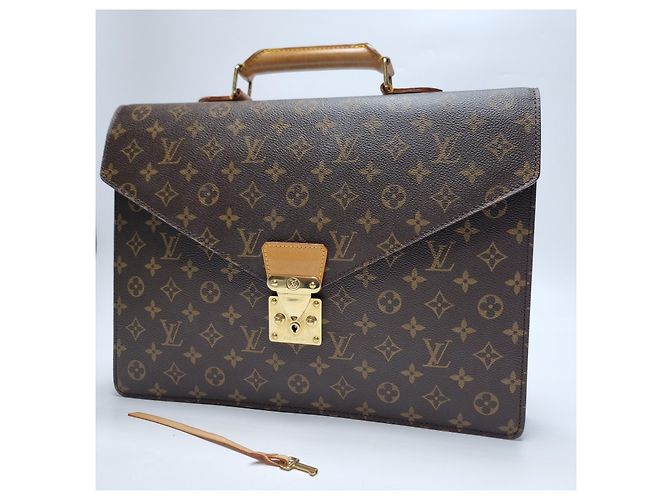 Louis Vuitton Pasta Briefcase Monogram Unissex - vista 3