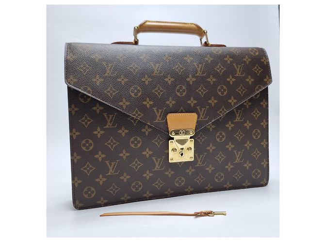 Louis Vuitton Pasta Briefcase Monogram Unissex - vista 4