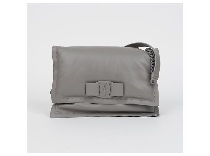 Salvatore Ferragamo Borsa a tracolla Viva Bow Small Chain - vista 2