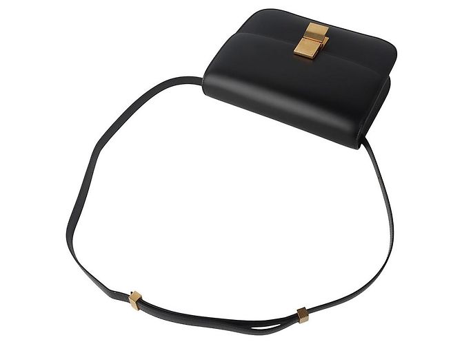 Céline Celine Borsa Classic Box Medium in pelle di vitello - vista 4