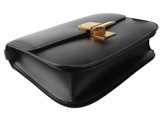 Céline Celine Borsa Classic Box Medium in pelle di vitello - vista 5