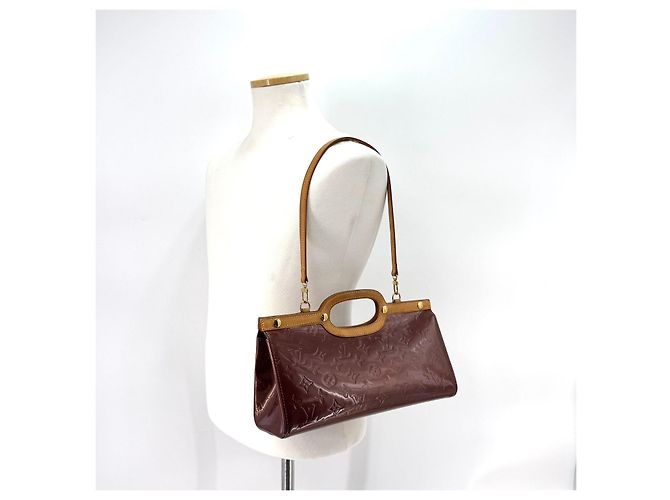 Louis Vuitton Borsa a mano e a tracolla Monogram Vernis Luxbury - vista 4