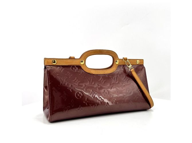 Louis Vuitton Borsa a mano e a tracolla Monogram Vernis Luxbury - vista 5