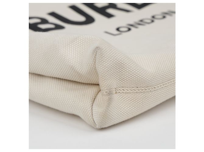 Burberry Borsa Tote Grande Logo Natural - vista 21