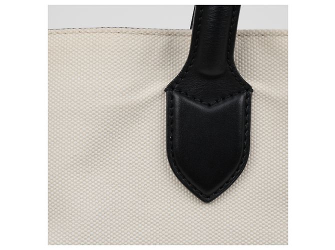 Burberry Borsa Tote Grande Logo Natural - vista 9