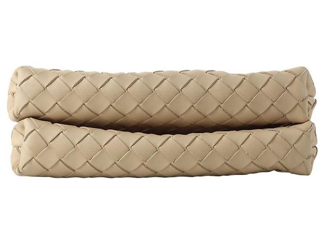 Bottega Veneta Borsa Intrecciato Travertine Duo - vista 6