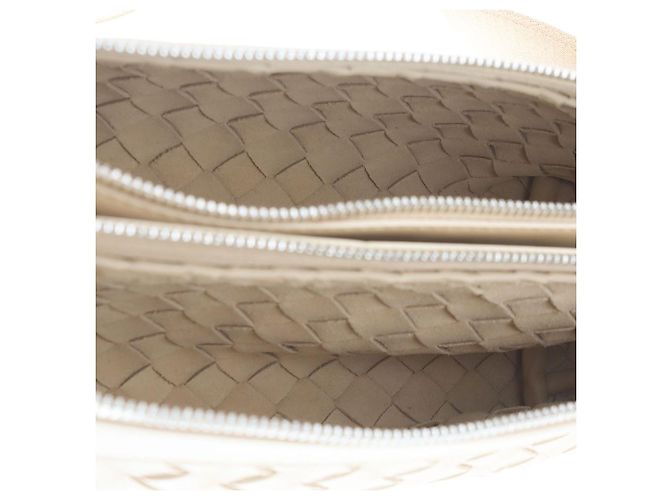 Bottega Veneta Borsa Intrecciato Travertine Duo - vista 7