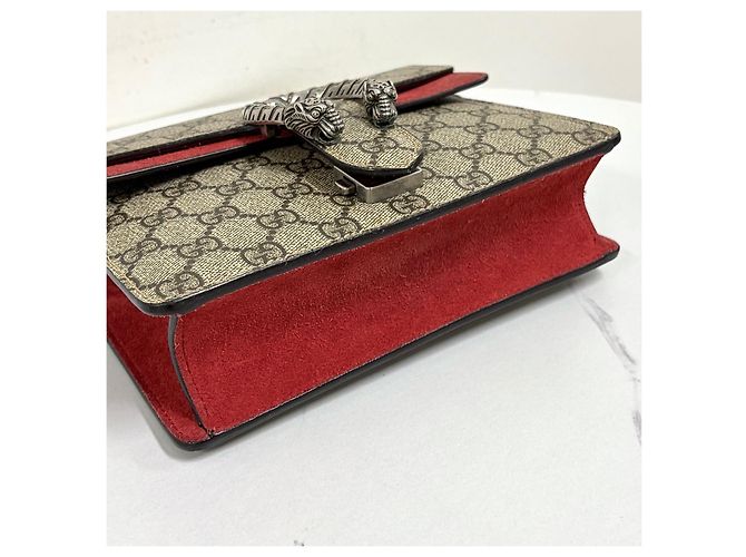 Gucci Borsa a tracolla Dionysus GG Supreme con catena - vista 11