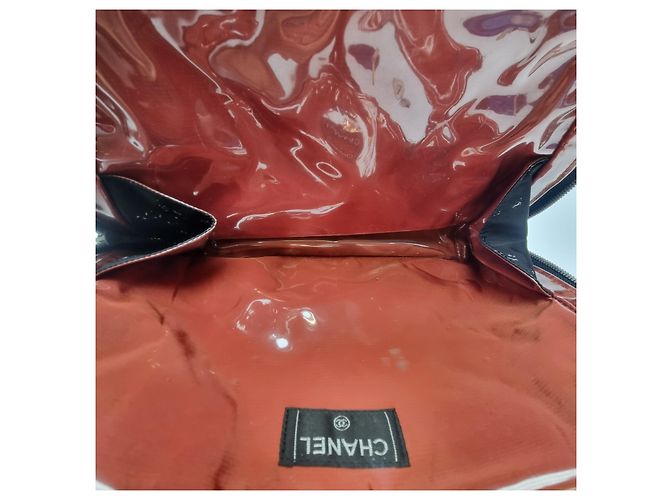 Chanel Vecchia Borsa Tote da Viaggio (Articolo Raro, Include Pochette) - vista 17