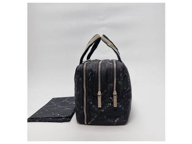 Chanel Vecchia Borsa Tote da Viaggio (Articolo Raro, Include Pochette) - vista 7