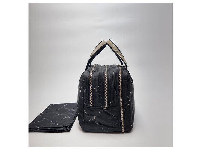 Chanel Vecchia Borsa Tote da Viaggio (Articolo Raro, Include Pochette) - vista 8