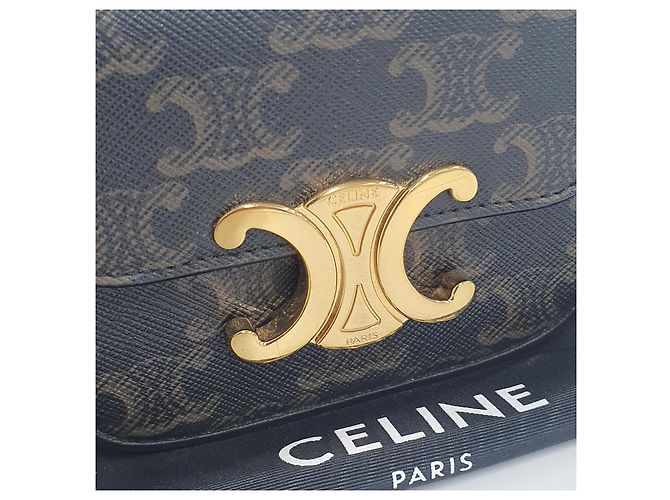 Céline Borsa a tracolla Triomphe Mini - vista 3