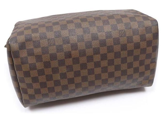 Louis Vuitton Borsa Tote Speedy in Canvas Damier Ebene - vista 4