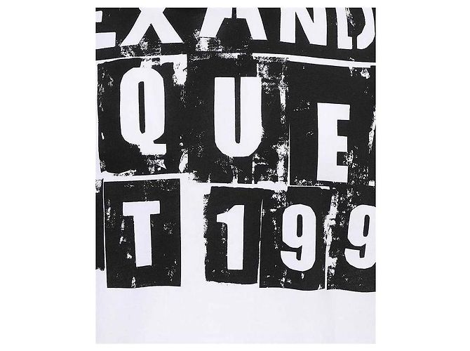 Alexander Mcqueen T-Shirt mit Punk-Logo-Print - Ansicht 6